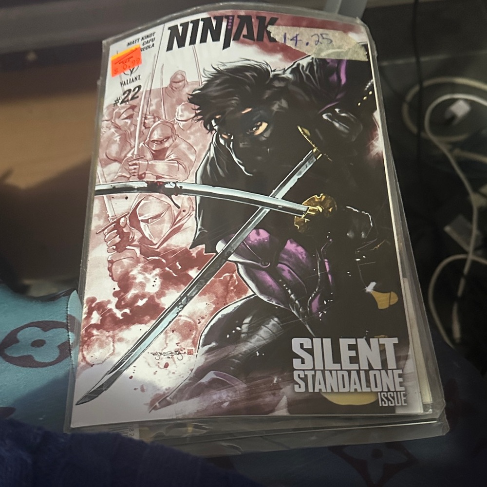 Ninjak #22 comic valiant